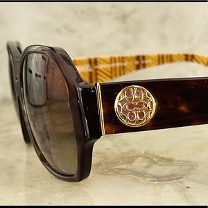 🖤COACH SUNGLASSES🖤 Melissa design- Tortoise frames with Gold Logo